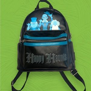 Loungefly Haunted Mansion Happy Haunts 50th Anniversary Mini Backpack